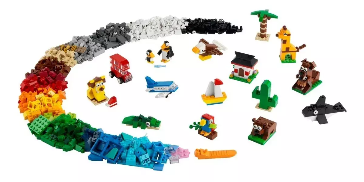 Lego 11015 Classic Alrededor Del Mundo 950 Piezas-2