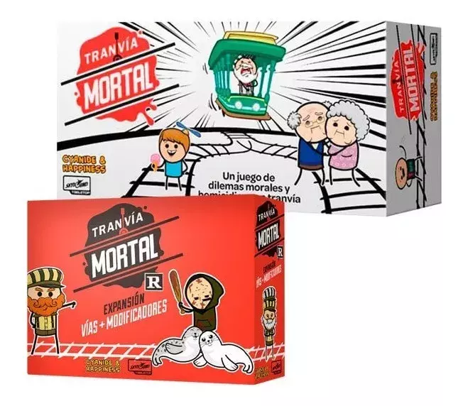 Pack Tranvía Mortal + Expansion Vias - Español-0