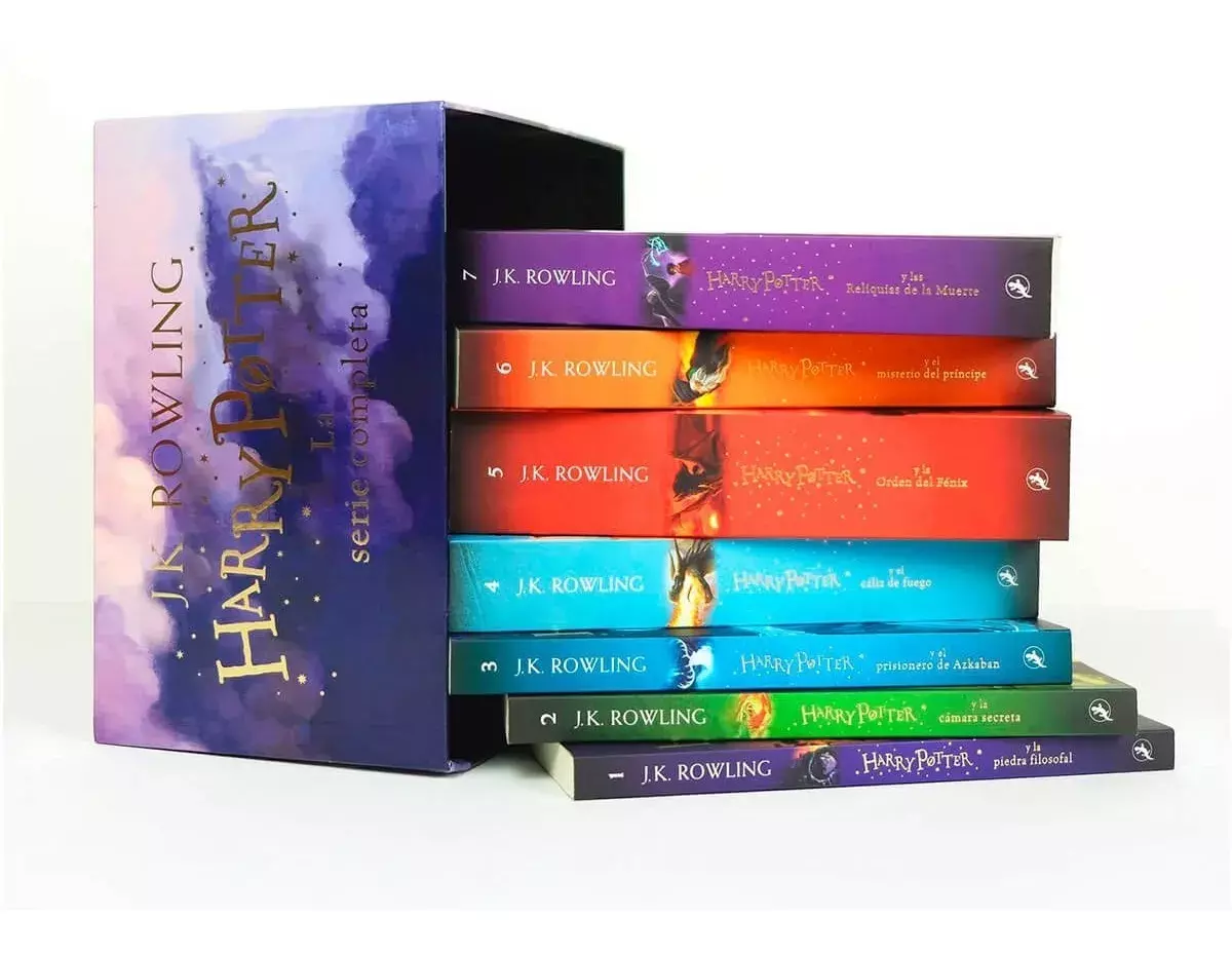 Coleccion Completa Libros Harry Potter + Estuche-1