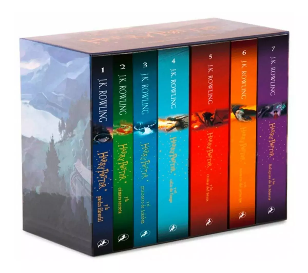 Coleccion Completa Libros Harry Potter + Estuche-0