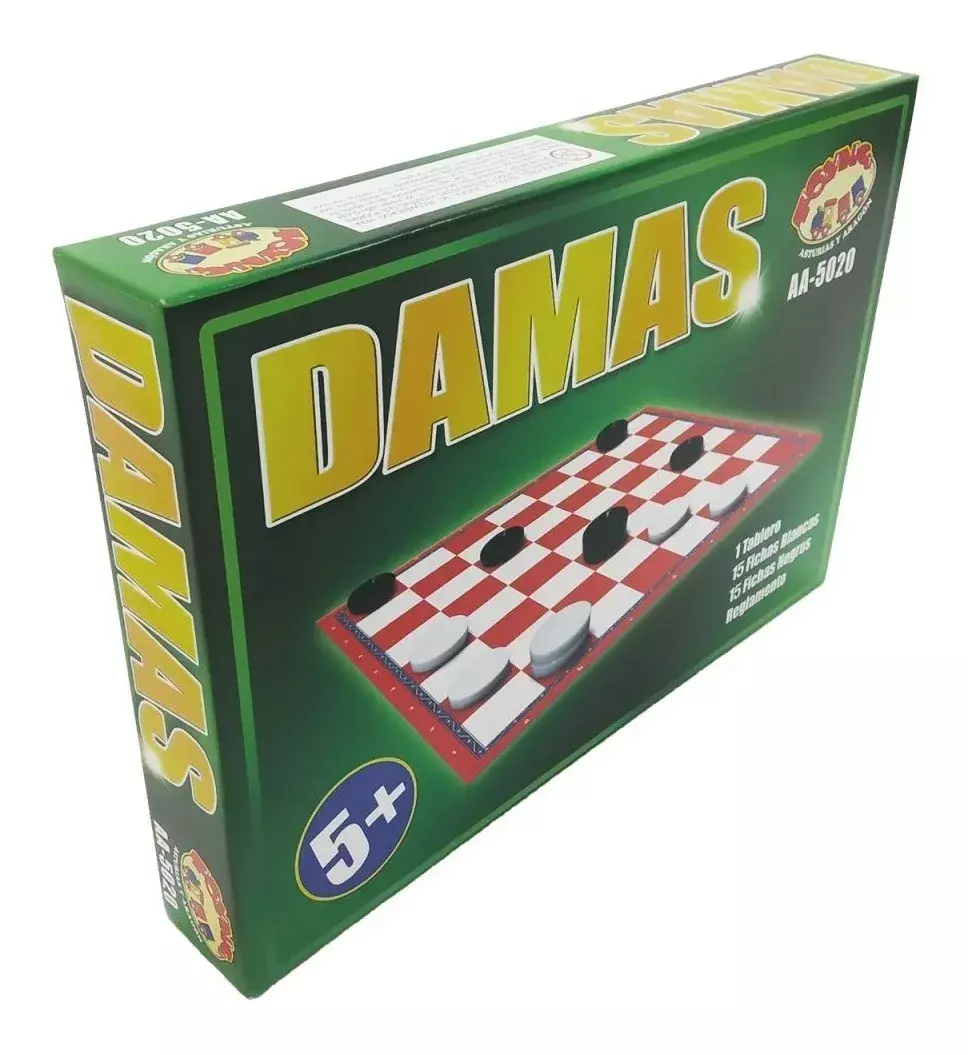Juego De Mesa Clásico Damas Checkers - Español-2