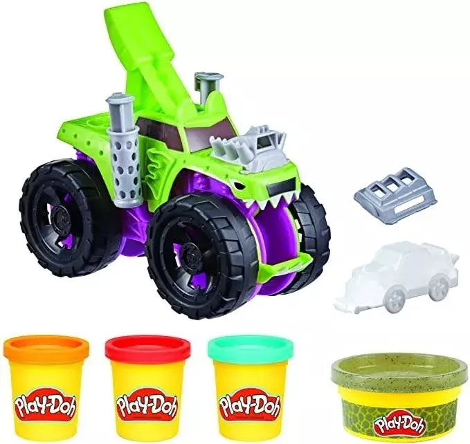 Play Doh Chompin Monster Truck - Camion Monstruoso-1