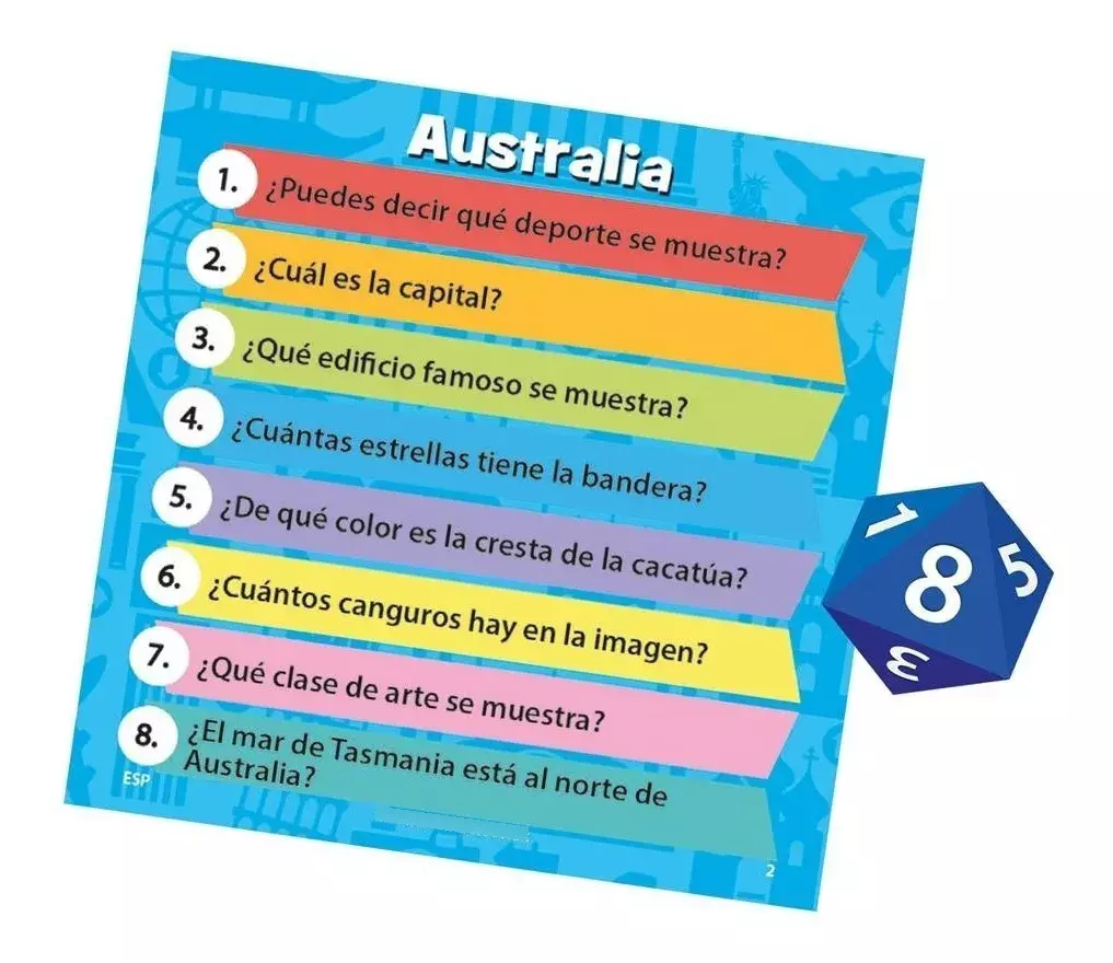 Brainbox El Mundo - Juego De Mesa - Español-2