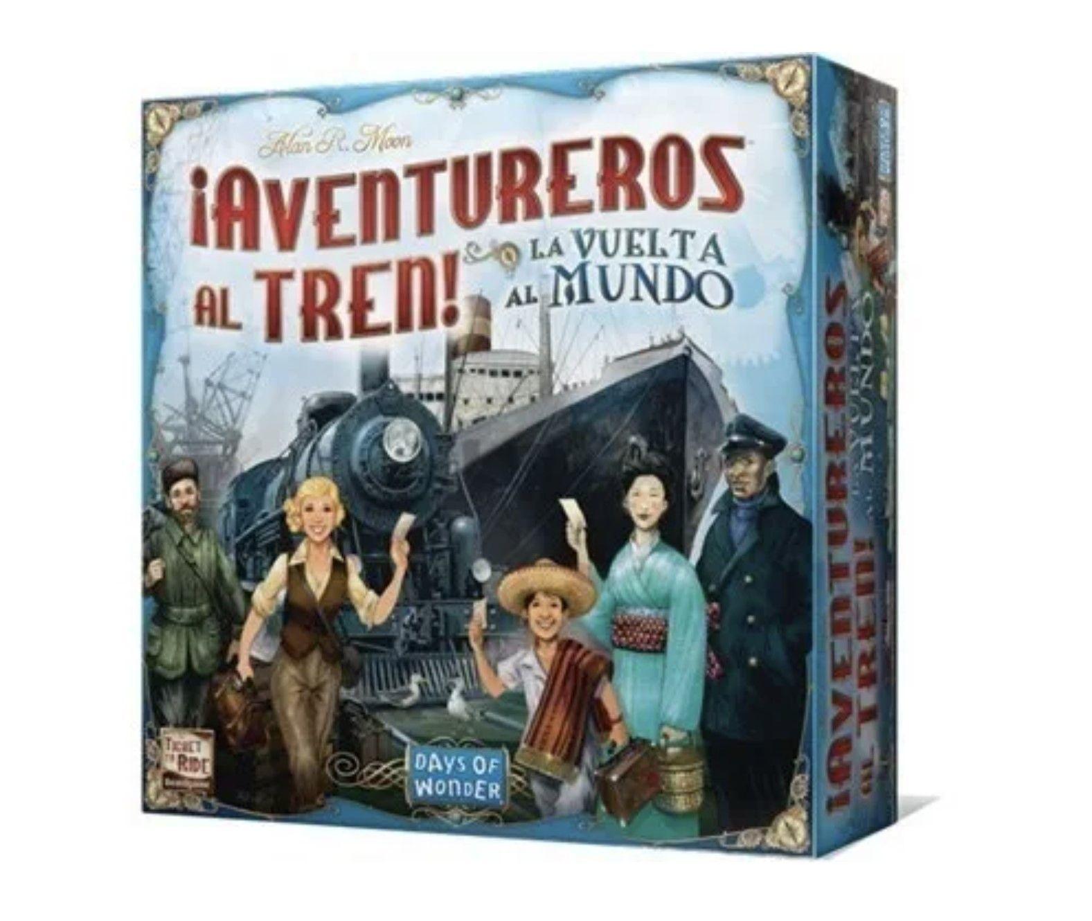Aventureros al Tren Vuelta Al Mundo - Juego De Mesa-0