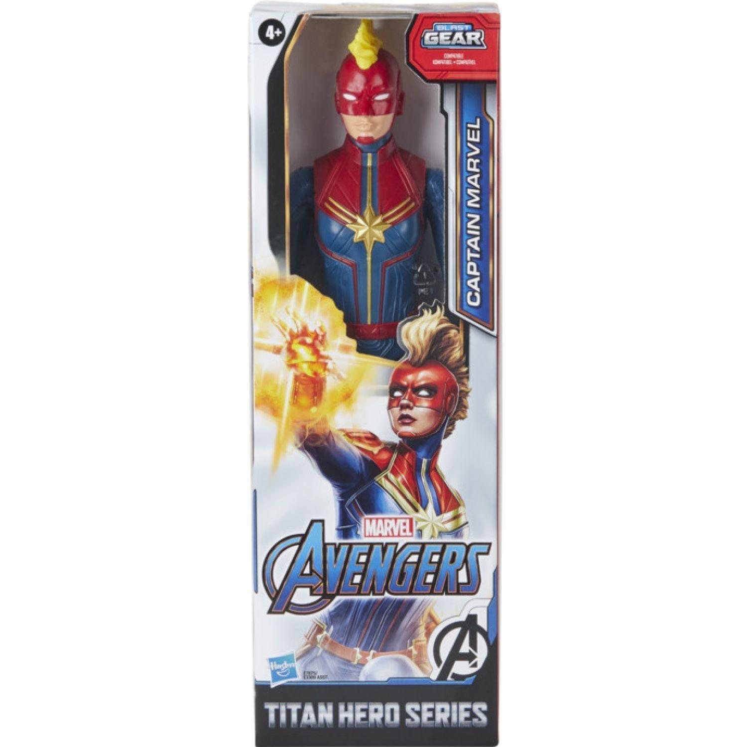 Avengers Figuras Titan Hero A Captain Marvel-0