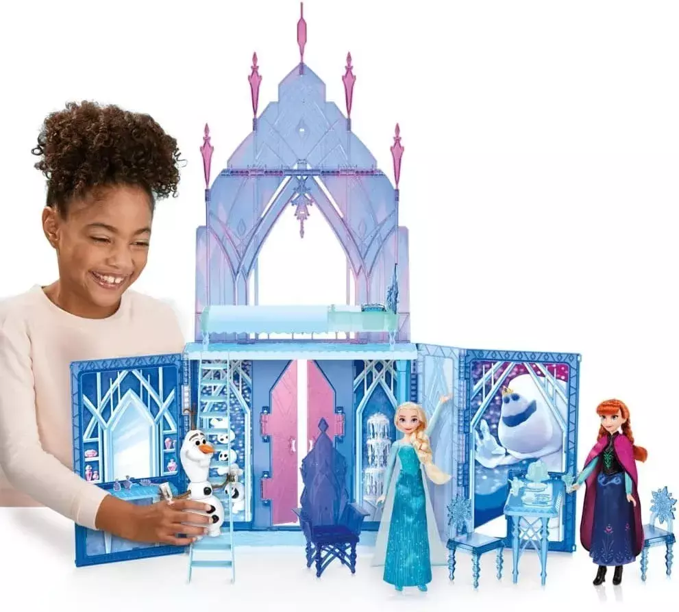 Castillo Frozen Palacio De Hielo De Elsa 86cm-5