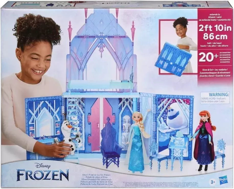 Castillo Frozen Palacio De Hielo De Elsa 86cm-1