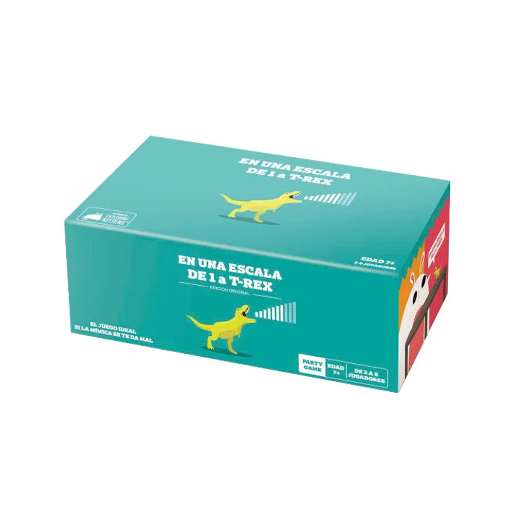 En Una Escala De 1 A T-rex - Juego De Mesa Cartas-0