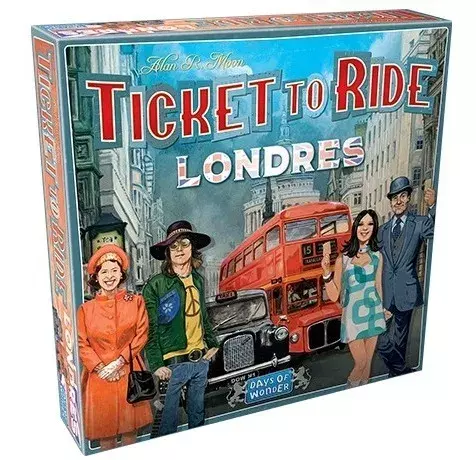 Aventureros Al Tren - Londres - Juego De Mesa - Español-0