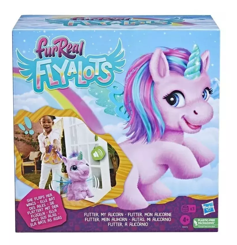 Peluche Furreal Flyalots - Alitas Mi Alicornio-0