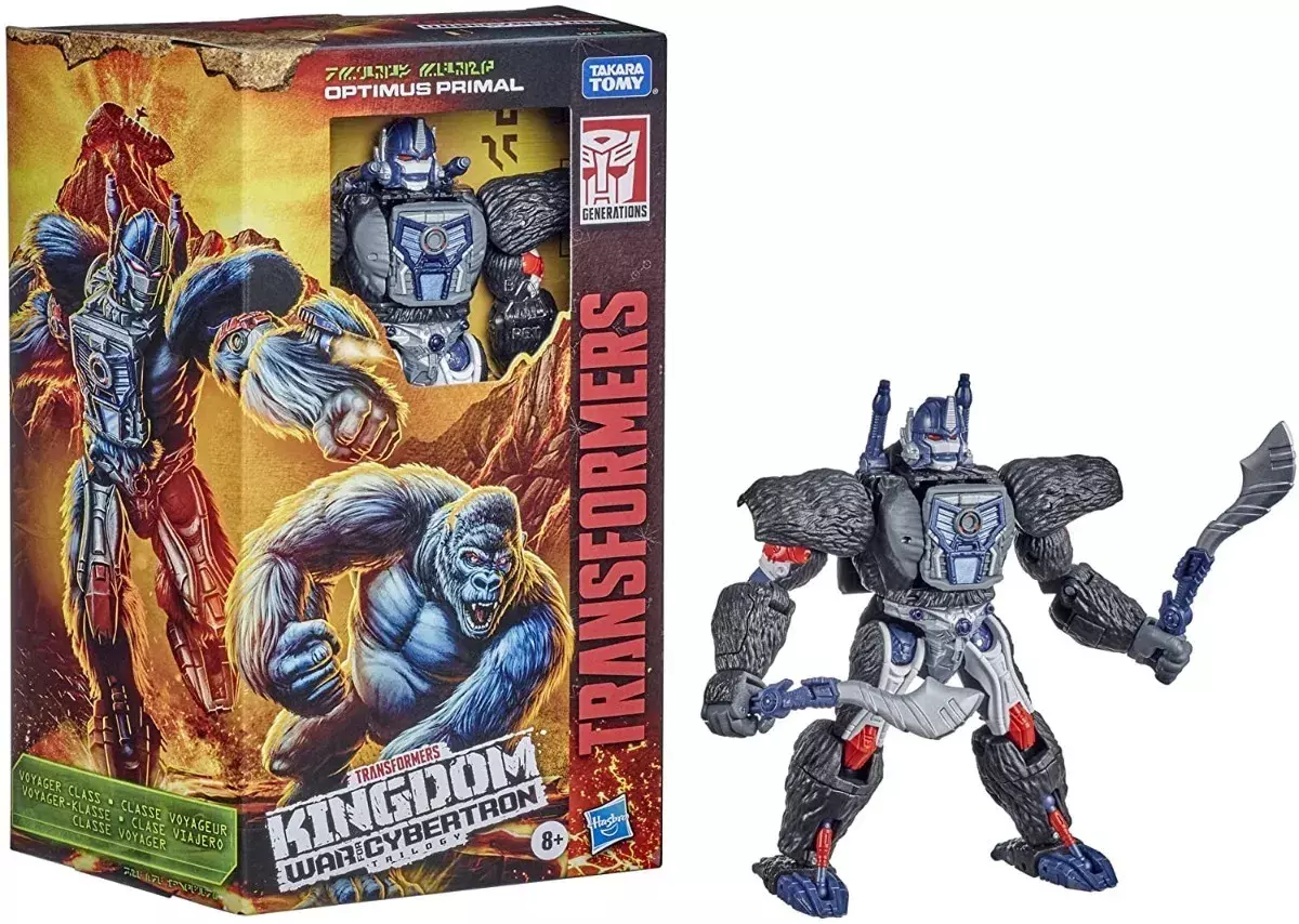 Transformers Wfc Kingdom - Optimus Prime Primal-3