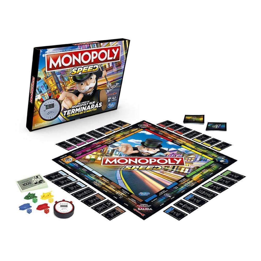 Monopoly Speed - Juego De Mesa - Español-1