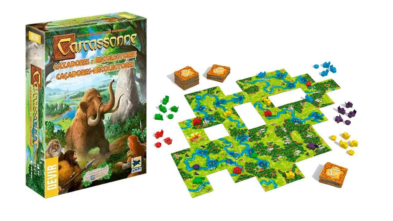 Carcassonne Cazadores Y Recolectores - Juego de Mesa-1