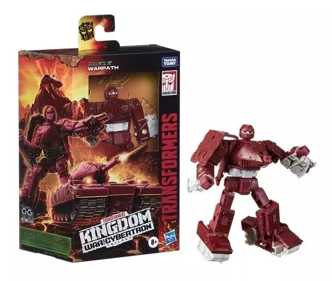 Transformers Wfc Kingdom Deluxe - Warpath-2