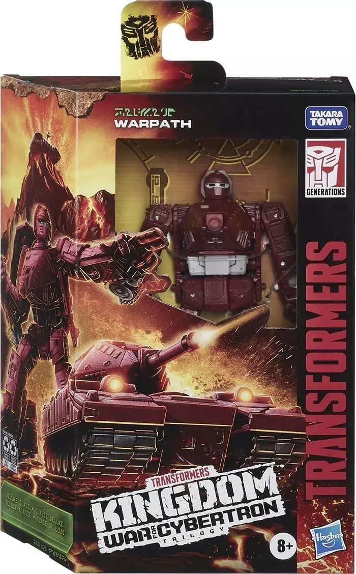 Transformers Wfc Kingdom Deluxe - Warpath-0