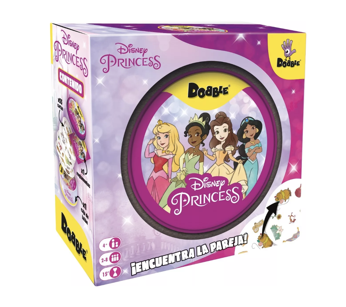 Dobble Disney Princess - Juego De Mesa - Español -0