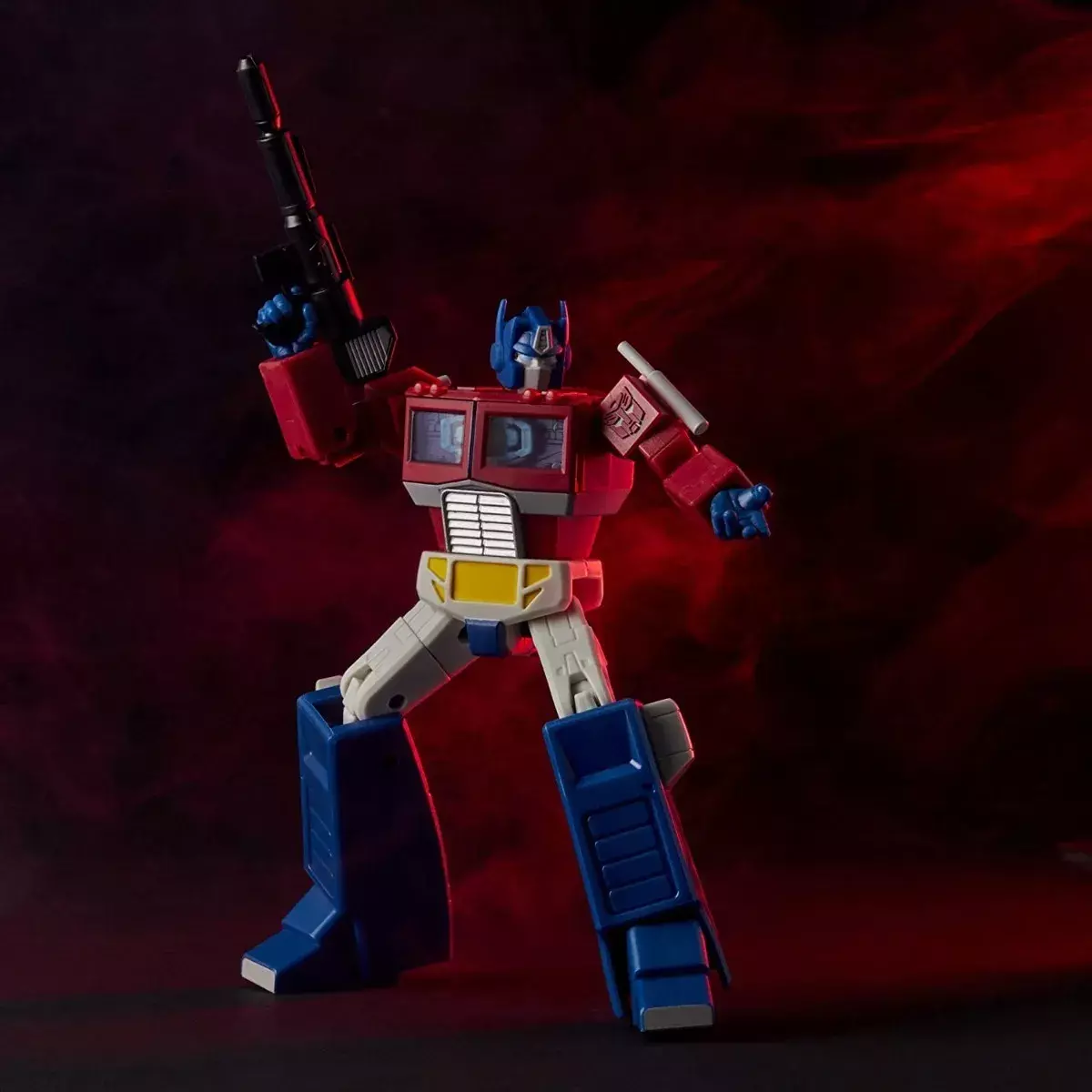 Figura Transformers Red Optimus Prime - Hasbro-1