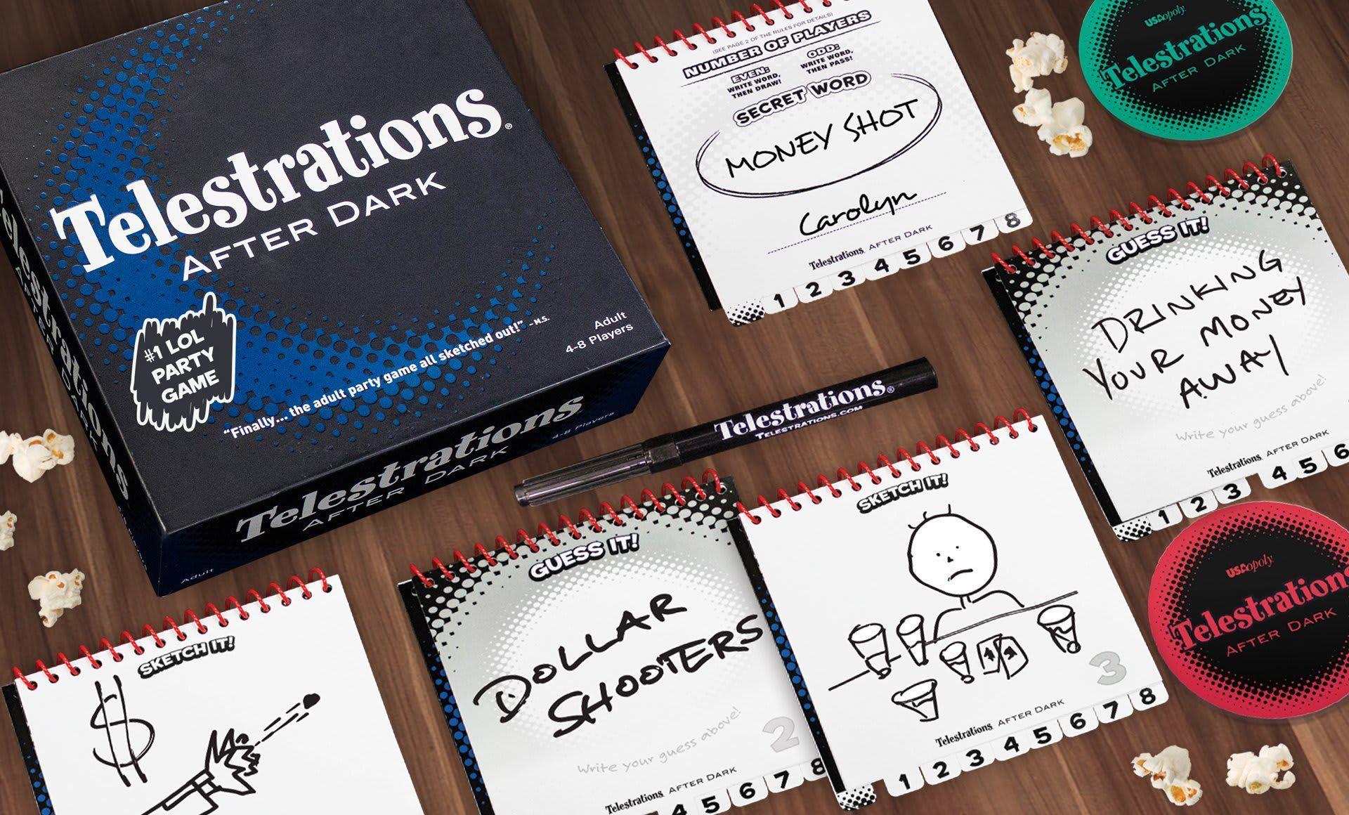 Telestrations After Dark - Juego de Mesa - En Espa-1