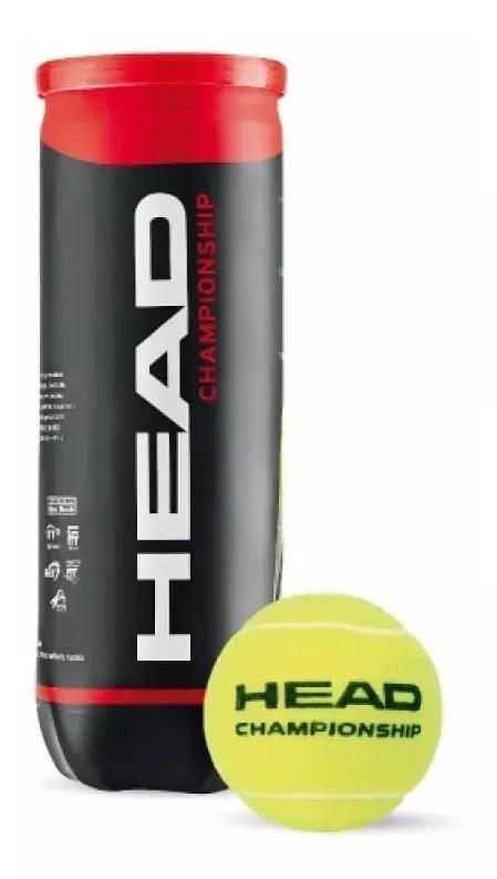 Pelotas Tenis Head Championship 3b - Tarro 3 Unidades -0