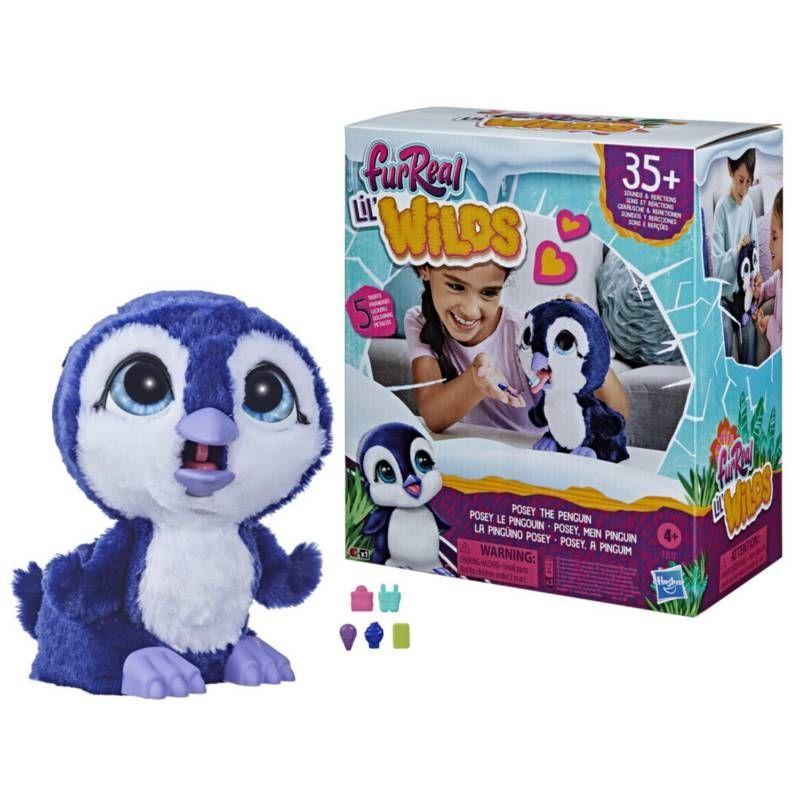 Furreal Friends Posey La Pinguino Mascota Interactiva-0