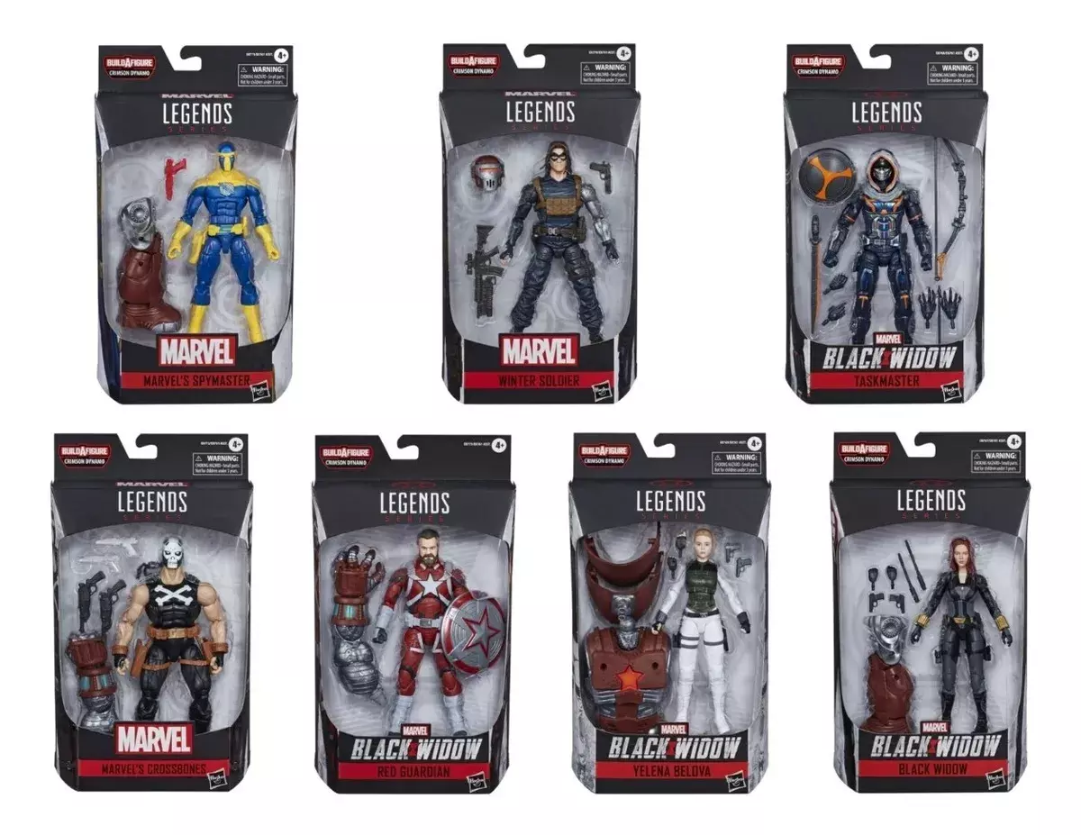 Marvel Legends - Coleccion 7 Figuras - Black Widow-0