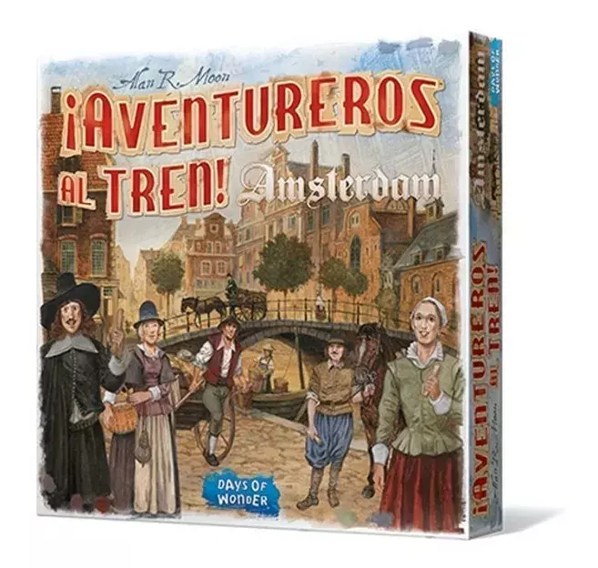 Ticket To Ride Amsterdam - Juego Mesa En Español-0