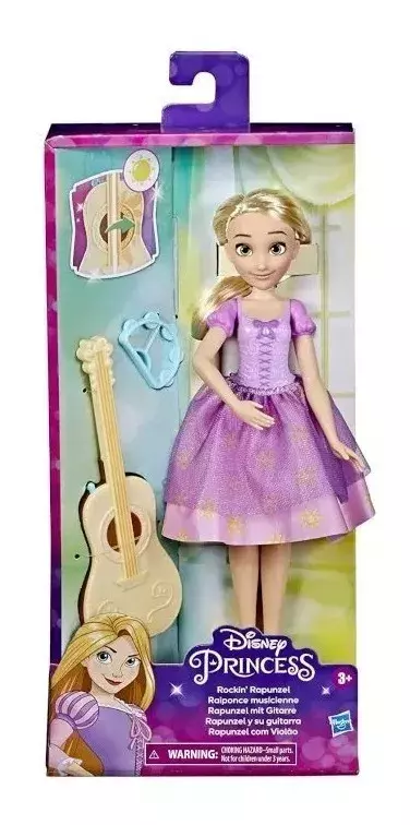 Muñeca Disney Princess Rapunzel Guitarra Everyday-0