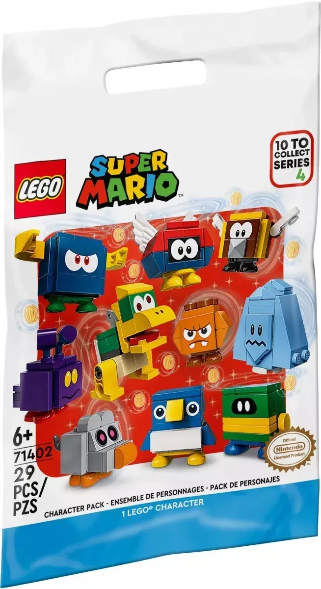 Lego Super Mario Packs De Personajes Edición 4 -0