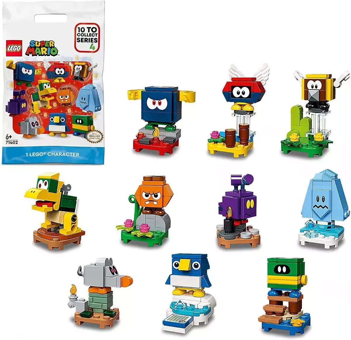 Lego Super Mario Packs De Personajes Edición 4 -3