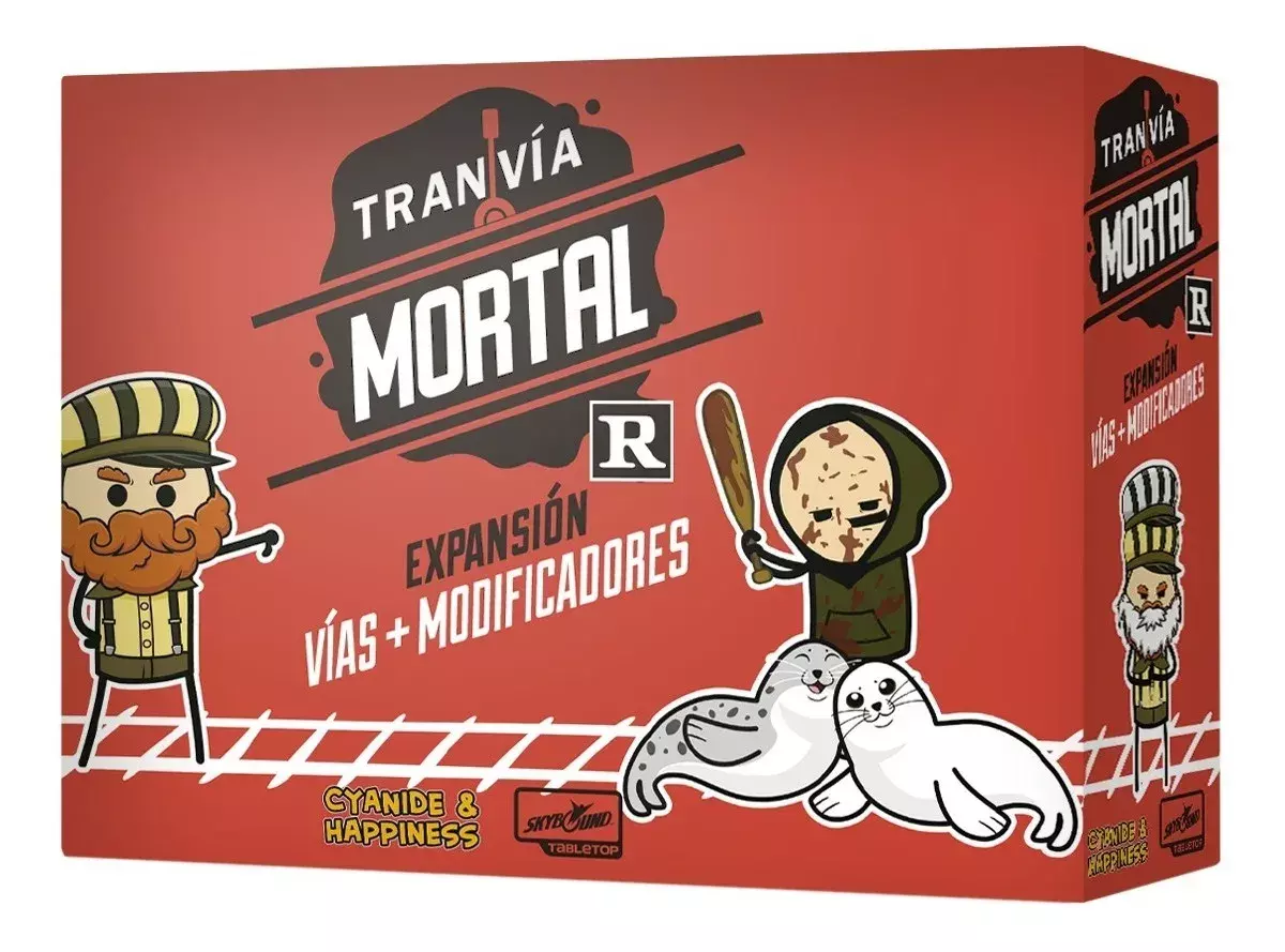 Tranvia Mortal Expansión Vías + Modificadores - Juego de Mesa - Español-0