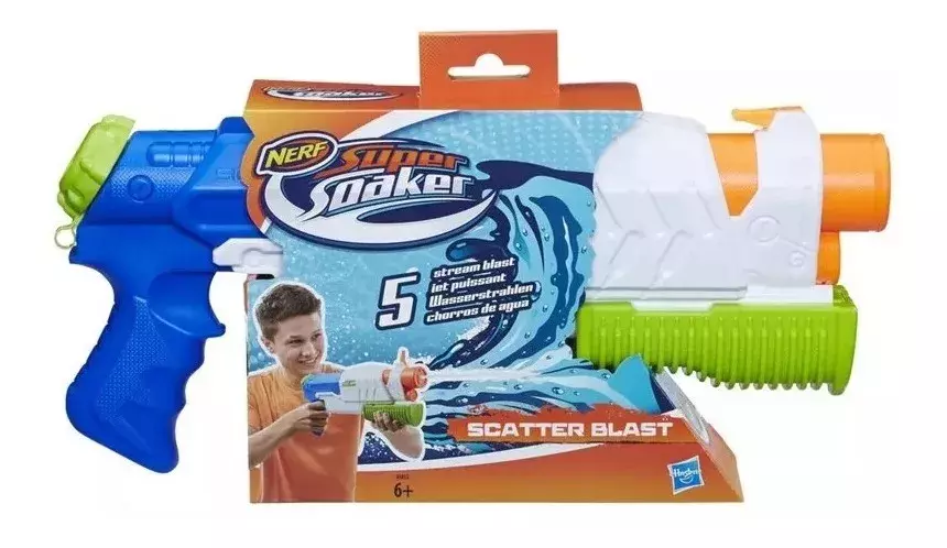 Lanzador De Agua Super Soaker Scatter Blast-0