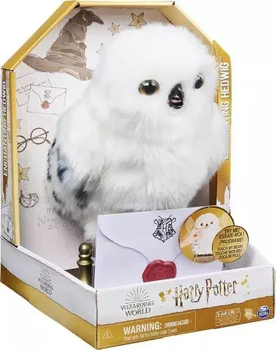 Figura Buho Hedwig Encantado Interactivo Harry Potter -0