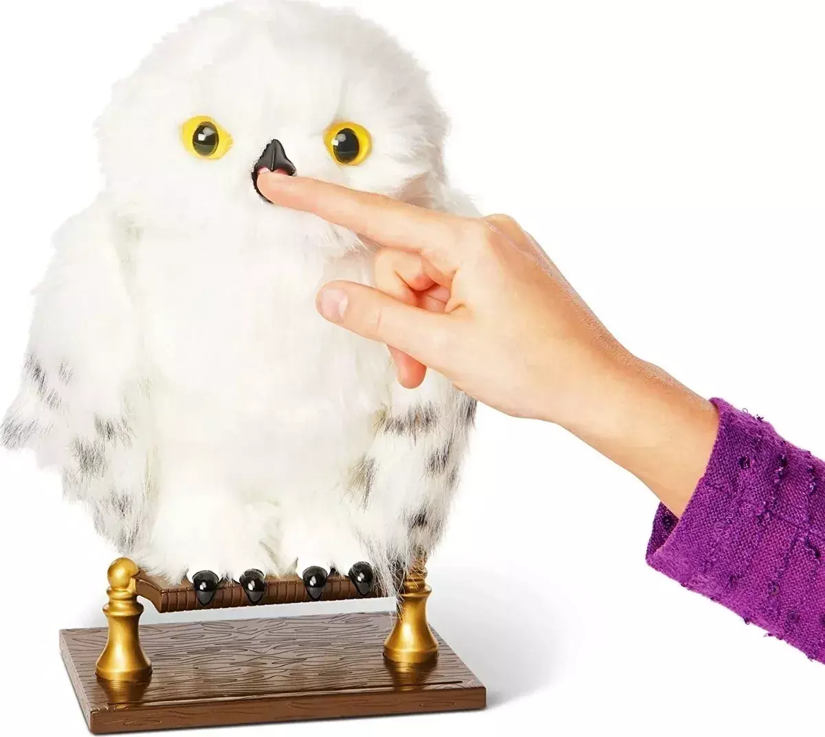 Figura Buho Hedwig Encantado Interactivo Harry Potter -2