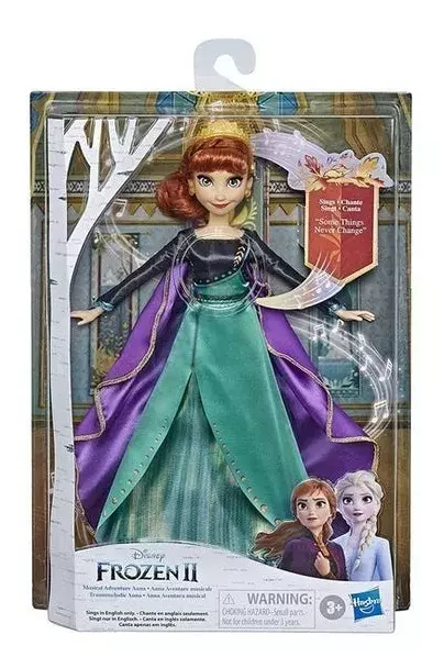 Frozen 2 - Anna - Aventura Musical - Hasbro -0