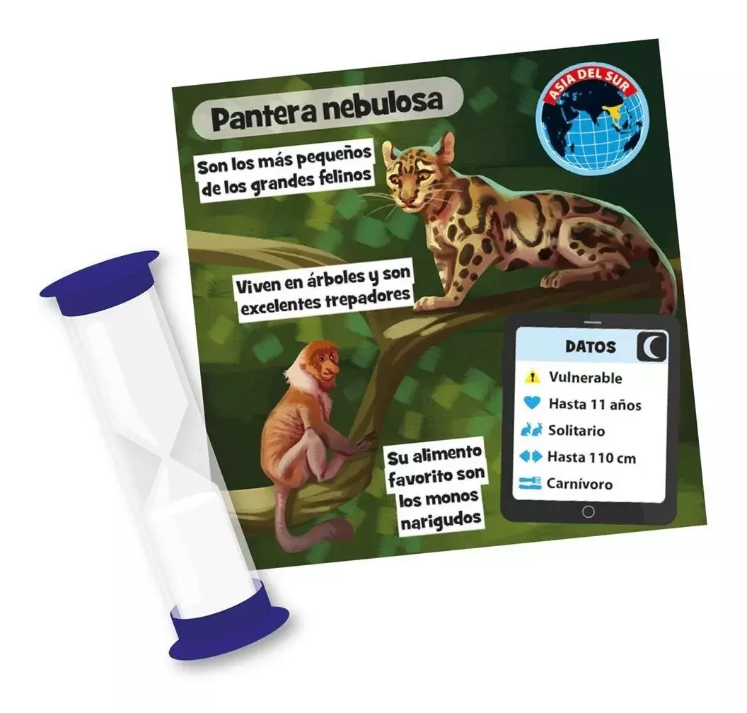 Brainbox Animales - Juego De Mesa - Español -1