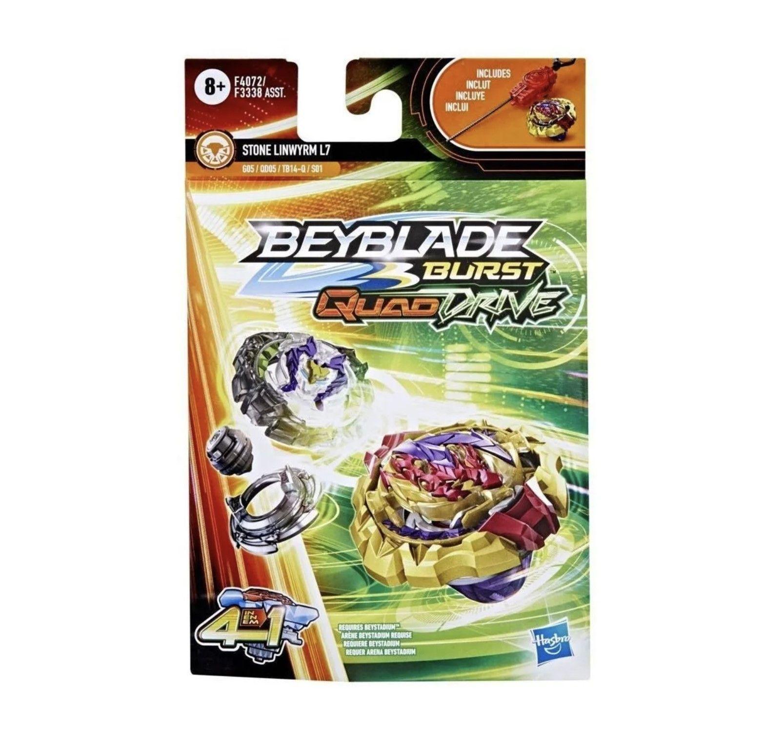 Beyblade Burst Quaddrive Stone Linwyrm L7-0