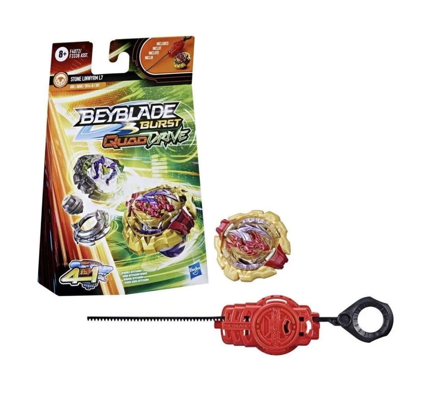 Beyblade Burst Quaddrive Stone Linwyrm L7-1