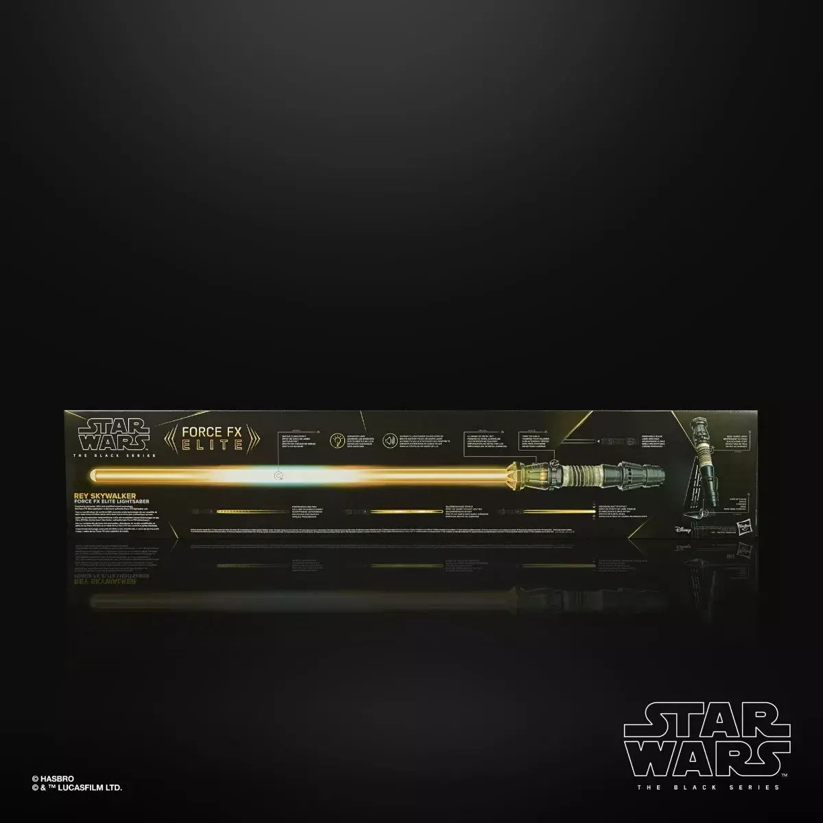 Sable Star Wars Black Series Rey Skywalker Force Fx Elite-3