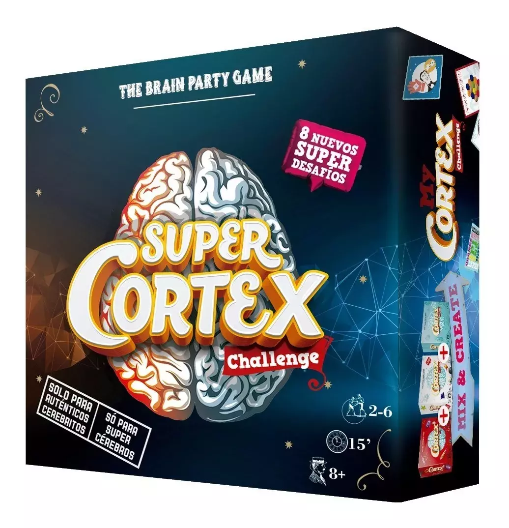 Super Cortex Challenge - Juego De Mesa En Español-0