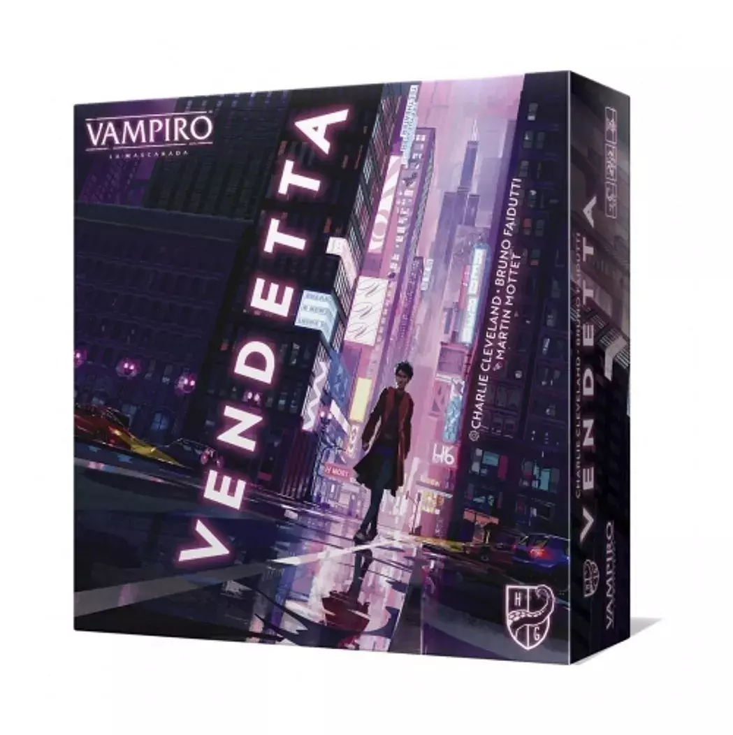 Vampiro La Mascarada Vendetta - Juego Mesa - Español -0