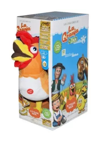 Peluche Gallo Bartolito La Granja De Zenón 33x27cm-2