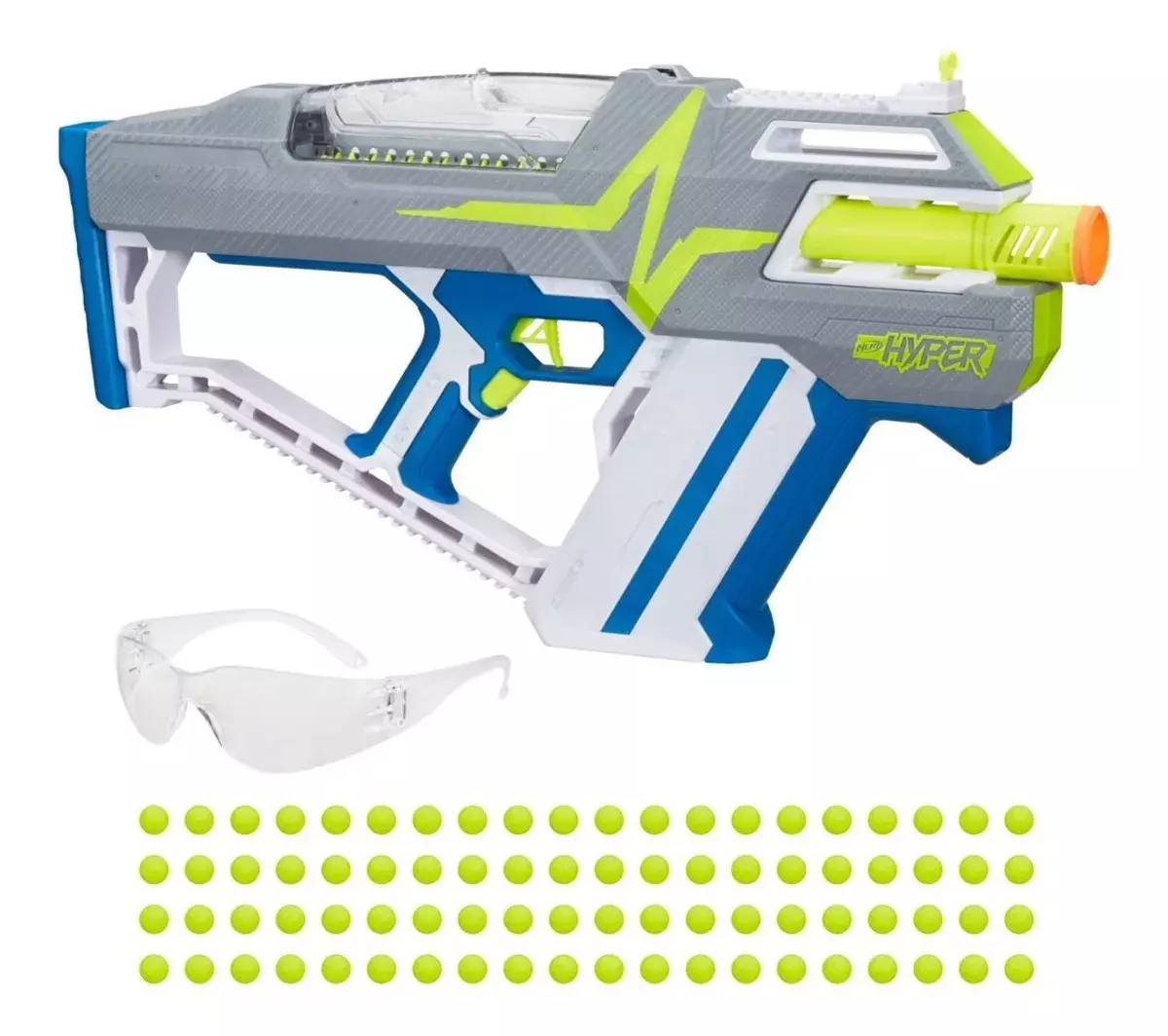 Nerf Hyper Blaster Mach 100 Motorizado -3