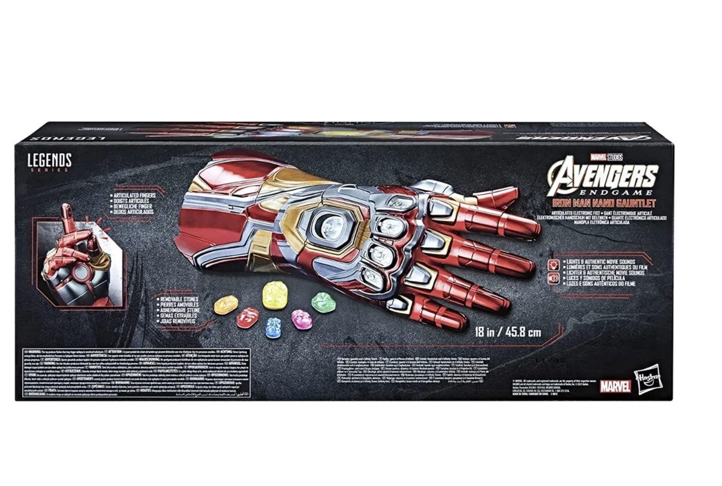 Guante Iron Man Nano Hammerhead Marvel Legends-2