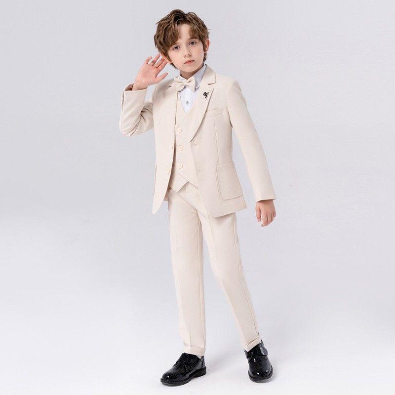 Traje Formal de Ni o 5 Piezas con Chaleco-0