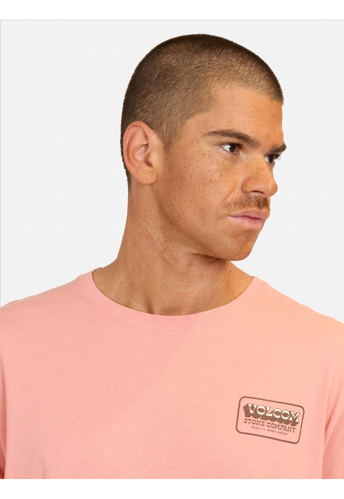 Polera MC Goofin Rosado Hombre Volcom-2