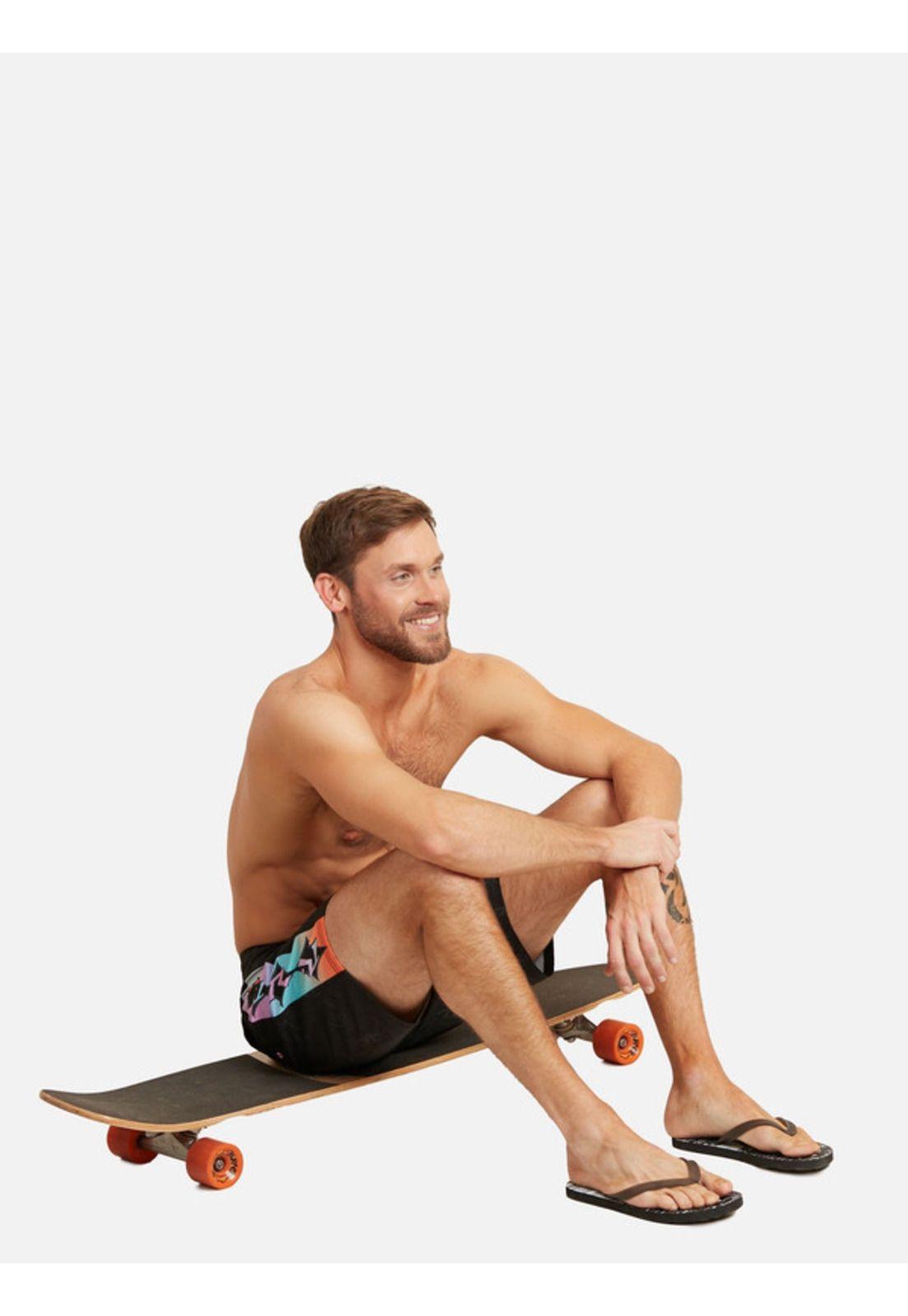 Traje De Baño Pro Ride Boardshort Negro Hombre Volcom-3