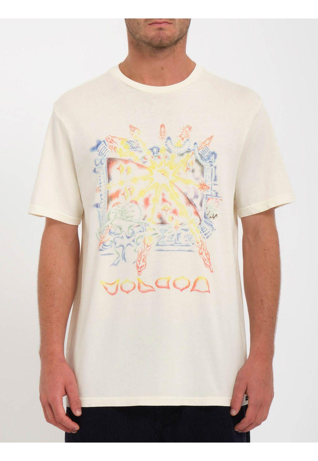 Polera Fa Sam Ryser Blanco Hombre Volcom-1
