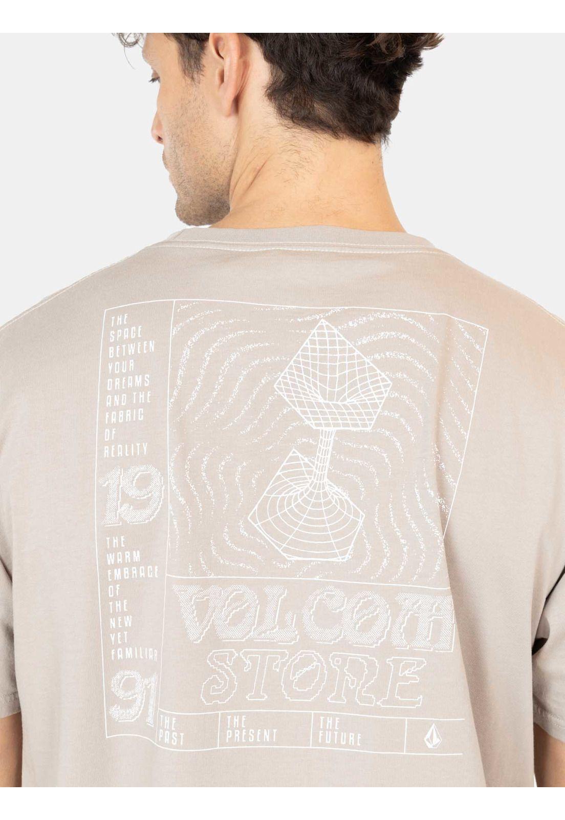 Polera MC Timewave Café Hombre Volcom-2