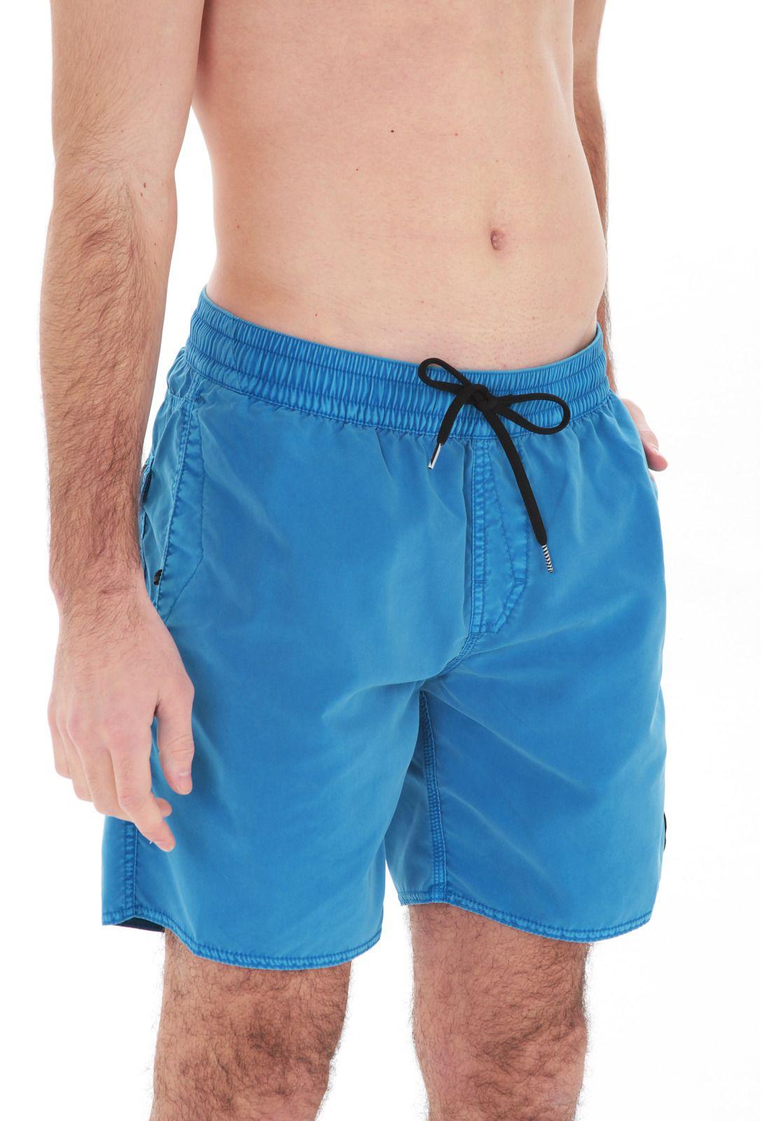Traje De Baño Corto Hombre 7T142-MV21 Azul Volcom-3
