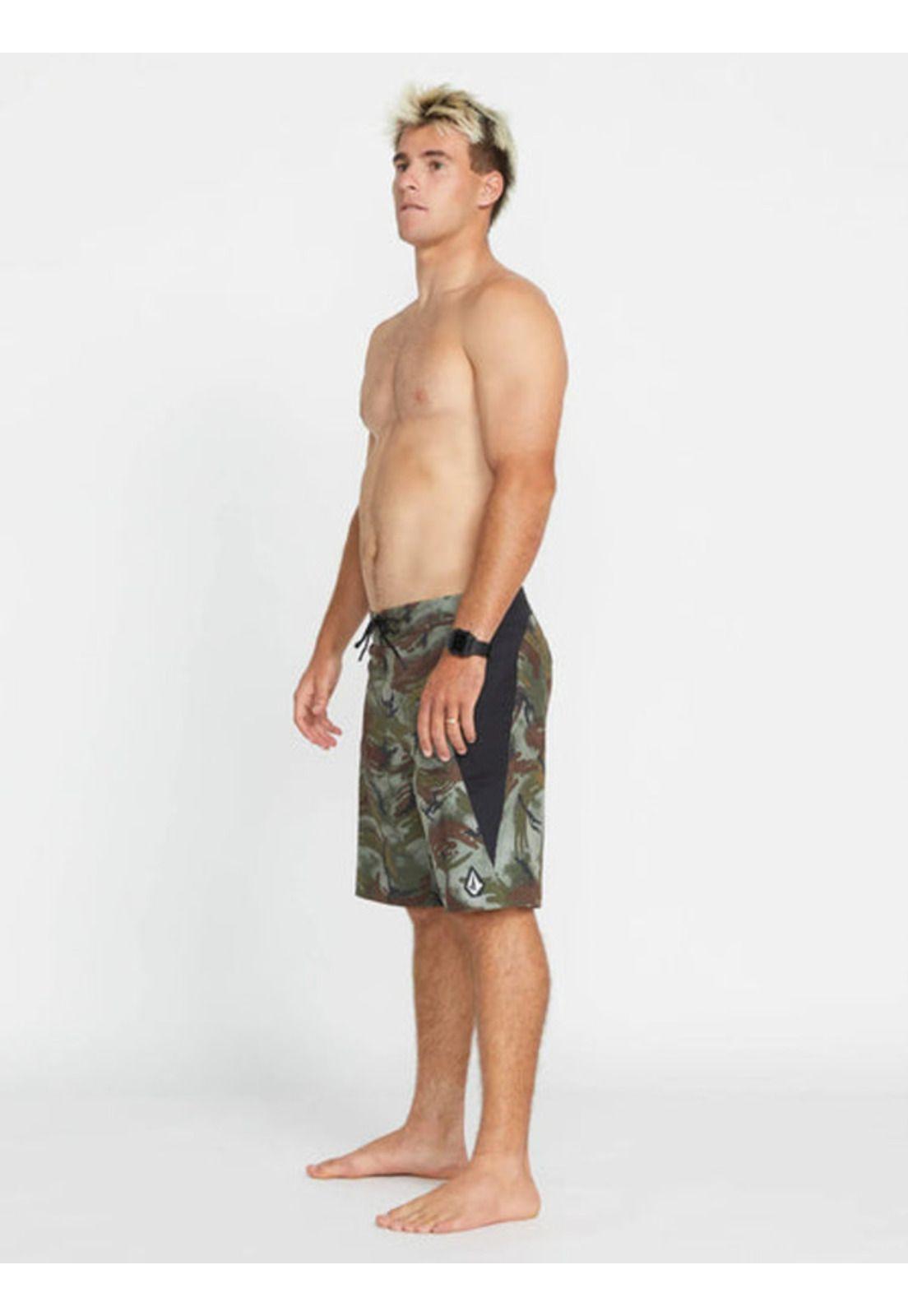 Traje De Baño Surf Vitals J Robinson  Verde Hombre Volcom-0